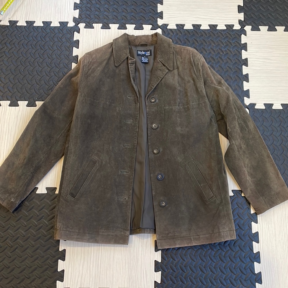 Style & Co. Womens Size S Brown  Jacket
